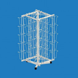 Стійка настільна обертова А6 зі зміщенням 40 осередків