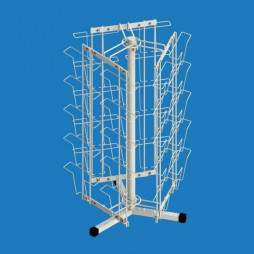 Стойка настольная вращающаяся под открытки А5 (30 ячеек)