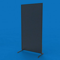 Стойка торговая с перфорацией 100х200, S-0,8 мм, черная