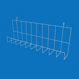 Полиця пряма навісна на сітку 50 мм