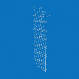 Дисплей - стенд для поліграфії навісний під формат А3