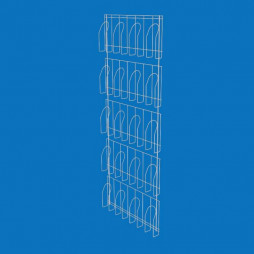 Дисплей навісний під газети, 5 притискних кишень