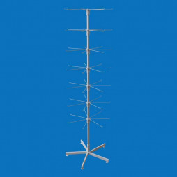 Стійка підлогова Ялинка 49 кронштейнів (7 ярусів), 5-ти променева опора