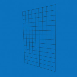 Торгова сітка 90×140 см (око 100×100 мм, D2,5 мм), чорна